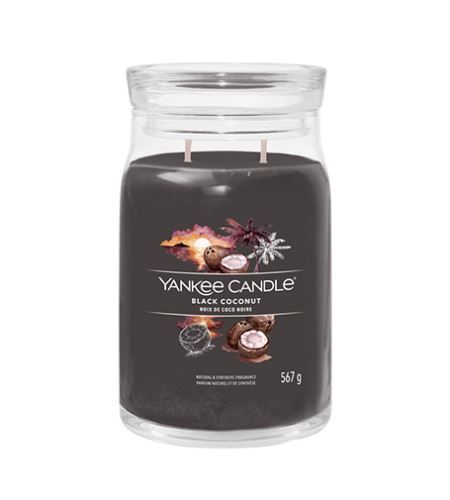 Yankee Candle Signature 2 knoty Black Coconut 567g